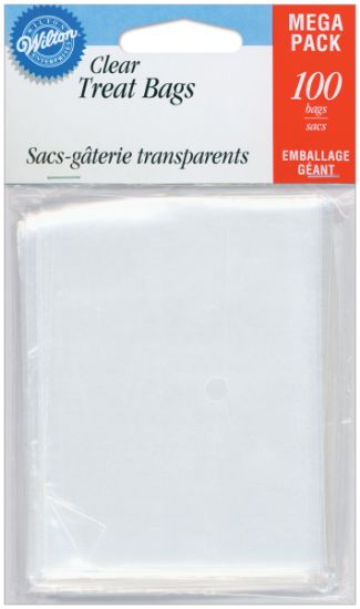 Picture of Treat Bags 3"X4" 100/Pkg Clear
