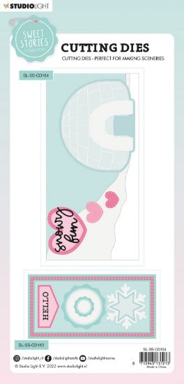 Picture of Studio Light Sweet Stories Cutting Die-Nr. 154, Snowy Fun