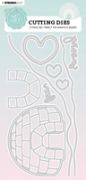 Picture of Studio Light Sweet Stories Cutting Die-Nr. 154, Snowy Fun