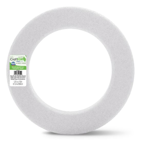 Picture of Styrofoam Wreath 12"X1.25"