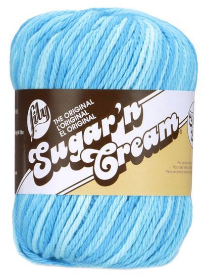 Picture of Sugar'n Cream Yarn - Ombres Super Size Swimming Pool