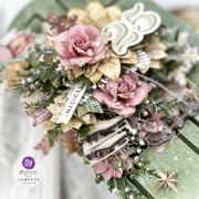 Picture of Prima Marketing Mulberry Paper Flowers-Jolly Night - Christmas Market