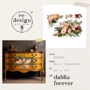 Picture of Prima Marketing Re-Design Decor Transfers 24"X35"-Dahlia Forever