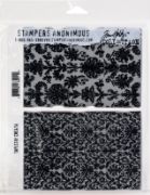 Picture of Tim Holtz Cling Stamps 7"X8.5" Tapestry