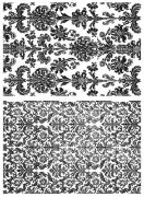 Picture of Tim Holtz Cling Stamps 7"X8.5" Tapestry