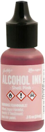 Picture of Tim Holtz Alcohol Ink .5oz Shell Pink