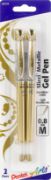 Picture of Pentel Slicci Metallic Gel Pens .8mm 2/Pkg Gold Ink