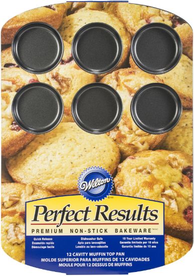 Picture of Perfect Results Premium Non-Stick Muffin Top Pan 12-Cup 