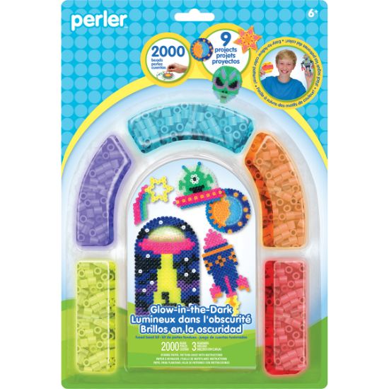 Picture of Perler Fused Bead Kit Glow In The Dark