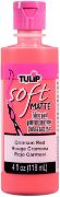 Picture of Tulip Soft Fabric Paint 4oz Matte - Crimson Red