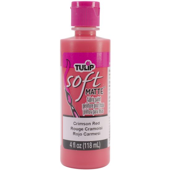 Picture of Tulip Soft Fabric Paint 4oz Matte - Crimson Red