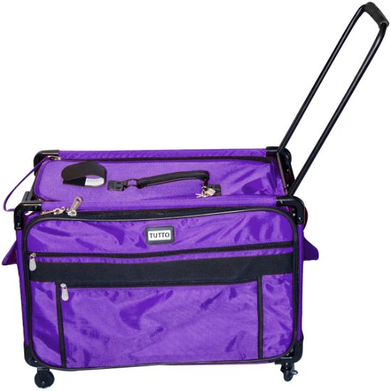 Picture of TUTTO Machine On Wheels Case 27"X16.25"X14" Purple