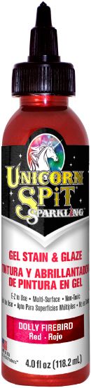 Picture of Unicorn Spit Sparkling Wood Stain & Glaze 4oz Dolly Firebird