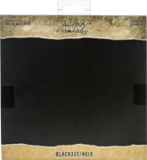 Picture of Idea-Ology Kraft Stock Cardstock Pad 8"X8" 24/Pkg Blackout