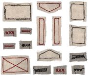 Picture of Idea-Ology Stitched Scraps 16/Pkg Basics