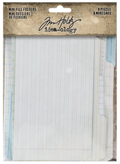 Picture of Idea-Ology Mini File Folders 8/Pkg