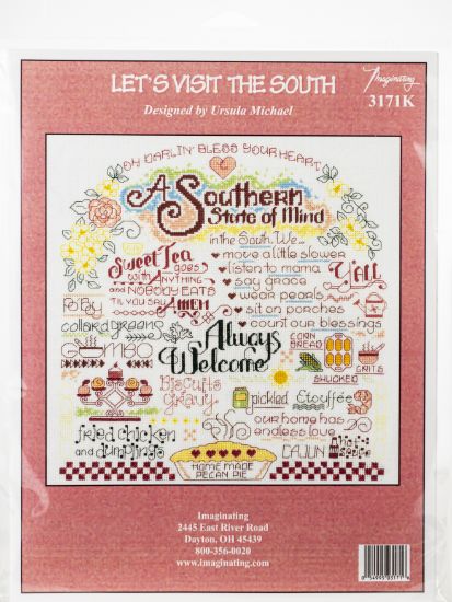 Picture of Imaginating Counted Cross Stitch Kit 11"X12" Let's Visit The Southwest (14 Count)
