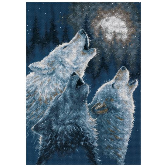 Picture of In Harmony Counted Cross Stitch Kit 10"X14" 14 Count