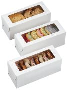 Picture of Treat Boxes White 8"X3.25"X3.25" 3/Pkg