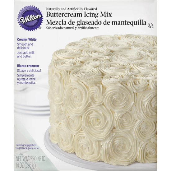 Picture of Buttercream Icing Mix 14oz-Creamy White