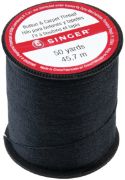 Picture of Button & Carpet Thread 50yd Black