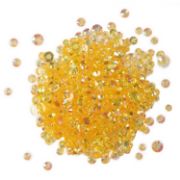Picture of Buttons Galore Crystalz Clear Flat Back Gems-Mango