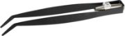 Picture of Tool Tron Lighted Bent Tip Tweezers Black