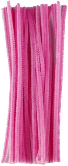 Picture of Touch Of Nature Chenille Stems 6mmx12" 25/Pkg Pink