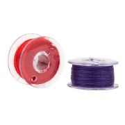 Picture of Transparent Plastic Class 15 Bobbins - Threaded In Case Assorted Colors 12/Pkg