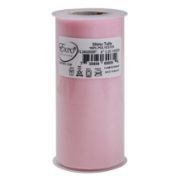 Picture of Shiny Tulle 6" Wide 25yd Spool Baby Pink