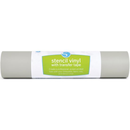 Picture of Silhouette Stencil Vinyl W/Transfer Tape 9"X3'  