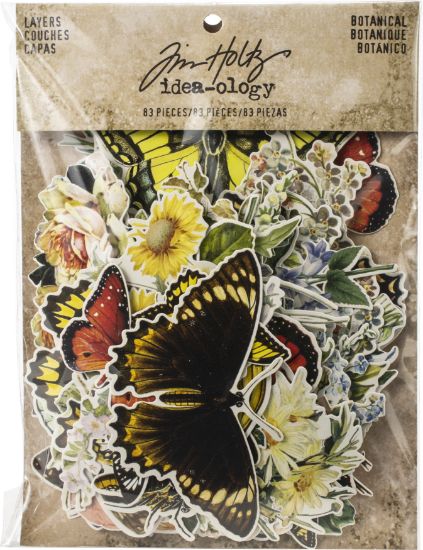 Picture of Idea-Ology Layers Die-Cuts 83/Pkg Botanical