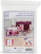 Picture of June Tailor Quilt As You Go Cosmetic Bags 2/Pkg White