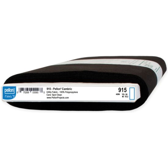 Picture of Cambric Fabric For Upholstery Black 45"X20yd FOB: MI