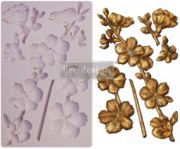 Picture of Prima Marketing Re-Design Mould 5"X8"X8mm Botanical Blossoms