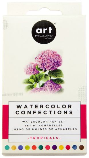 Picture of Prima Marketing Watercolor Confections Watercolor Pans 12/Pk Tropicals