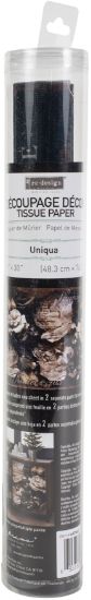 Picture of Prima Re-Design Decoupage Decor Tissue Paper 19"X30" 2/Pkg Uniqua