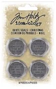Picture of Idea-Ology Metal Quote Seals 4/Pkg Christmas