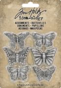 Picture of Idea-Ology Metal Adornments 1" 6/Pkg Butterflies