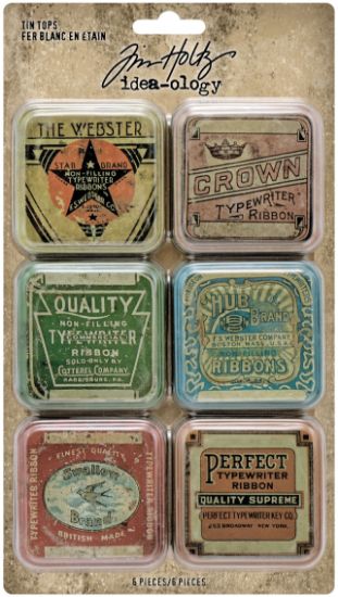 Picture of Idea-Ology Tin Tops 6/Pkg  