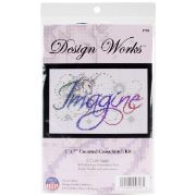 Picture of Imagine Counted Cross Stitch Kit 5"X7" 14 Count