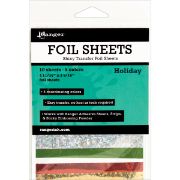 Picture of Inkssentials Foil Sheets 4.69"X3.56" 10/Pkg Holiday 4.69"X3.56"