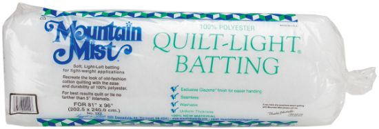 Picture of Quilt-Light Polyester Batting Full Size 81"X96" FOB: MI