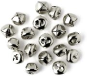 Picture of Jingle Bells 1" 18/Pkg Silver