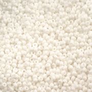 Picture of John Bead Czech Seed Beads 24g 11/0 Opaque White
