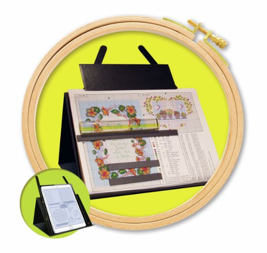 Picture of PROP-IT Magnetic Needlework Chart Holder W/Magnifier  