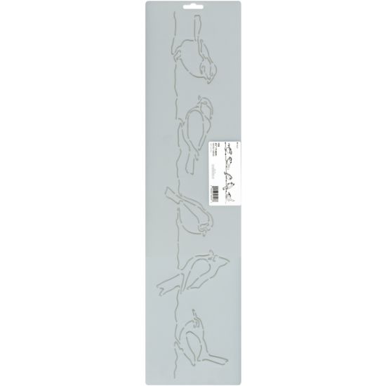Picture of Quilt Stencils By Julie Mullin 4-1/2" Birds On A Wire