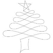 Picture of Quilt Stencils By Patricia Ritter Christmas Tree 7"