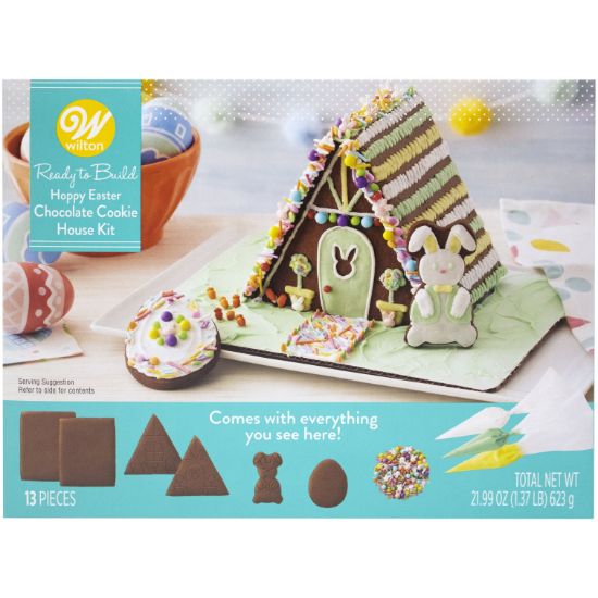 Picture of Wilton Unassembled Chocolate Cookie House Kit-A Frame