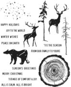 Picture of Tim Holtz Cling Stamps 7"X8.5" Great Outdoors